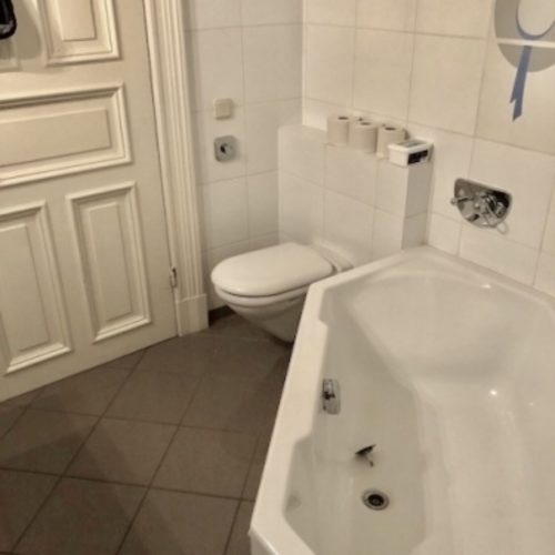 Badezimmer alt Badewanne WC