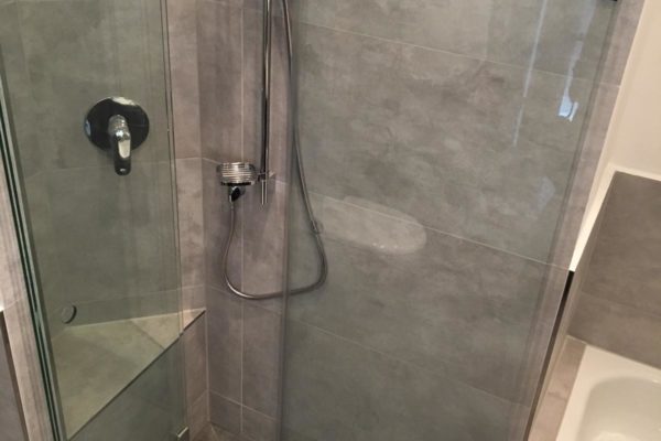 Badezimmer neu Duschbereich