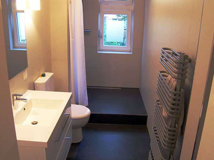 Kleines Schlauchbad in Hamburg.