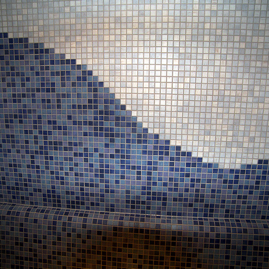 Mosaikfliesen Dampfbad