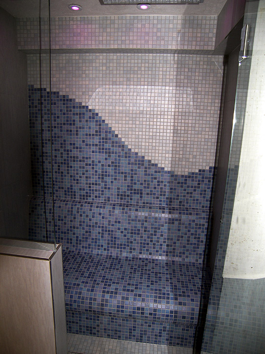 Mosaikfliesen Dampfbad