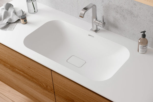 Corian Waschtisch Holzverkleidung Corian Waschtisch Holzverkleidung
