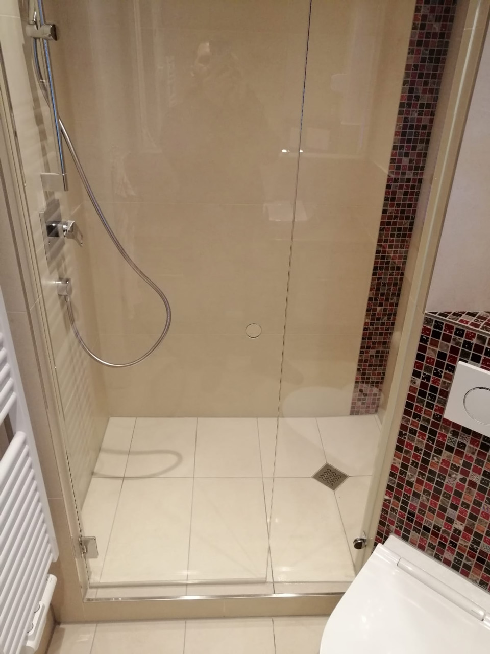 Mosaik-Fliesen im Duschbad