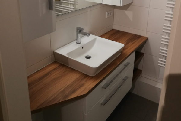 Holz Waschtischplatte Badezimmer