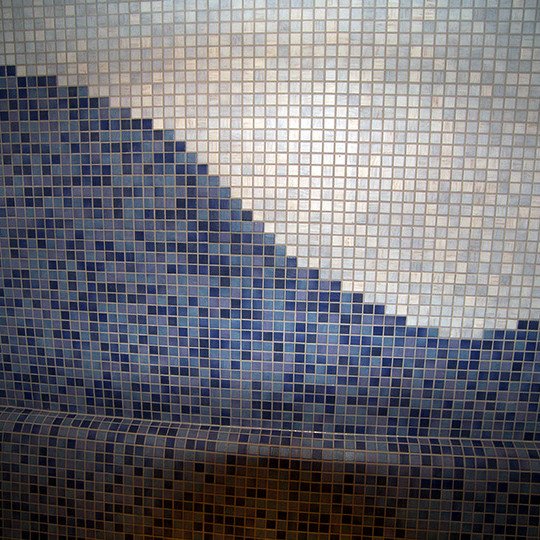 Mosaikfliesen Dampfbad